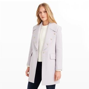 Club Monaco Light Purple Pea Coat